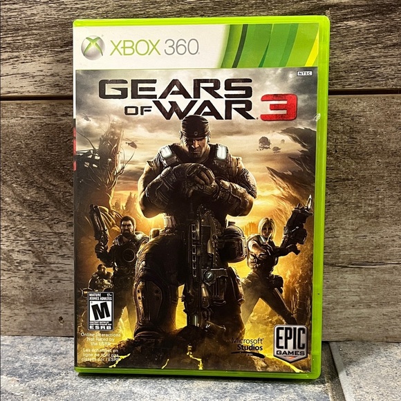 5 for $60 - Gears of War 3 for Xbox 360 - Picture 1 of 4